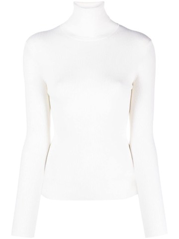 P.A.R.O.S.H. - roll-neck wool jumper - women - Wool - M - Neutrals