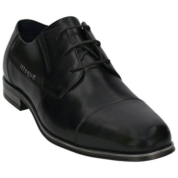 BUGATTI LEAGRO FORMAL 黑色男款鞋子