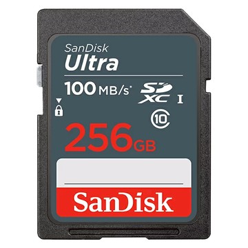 SanDisk 晟碟 Ultra SDXC UHS-I 記憶卡 100MB/s  256GB  1個