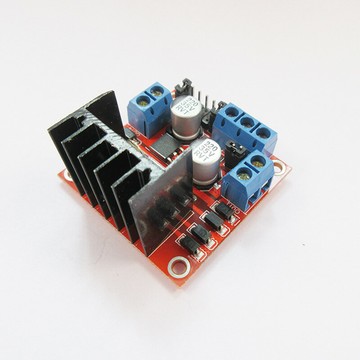 L298N電機驅動模塊 機器人智能小車專用電機模塊298 步進電機模塊