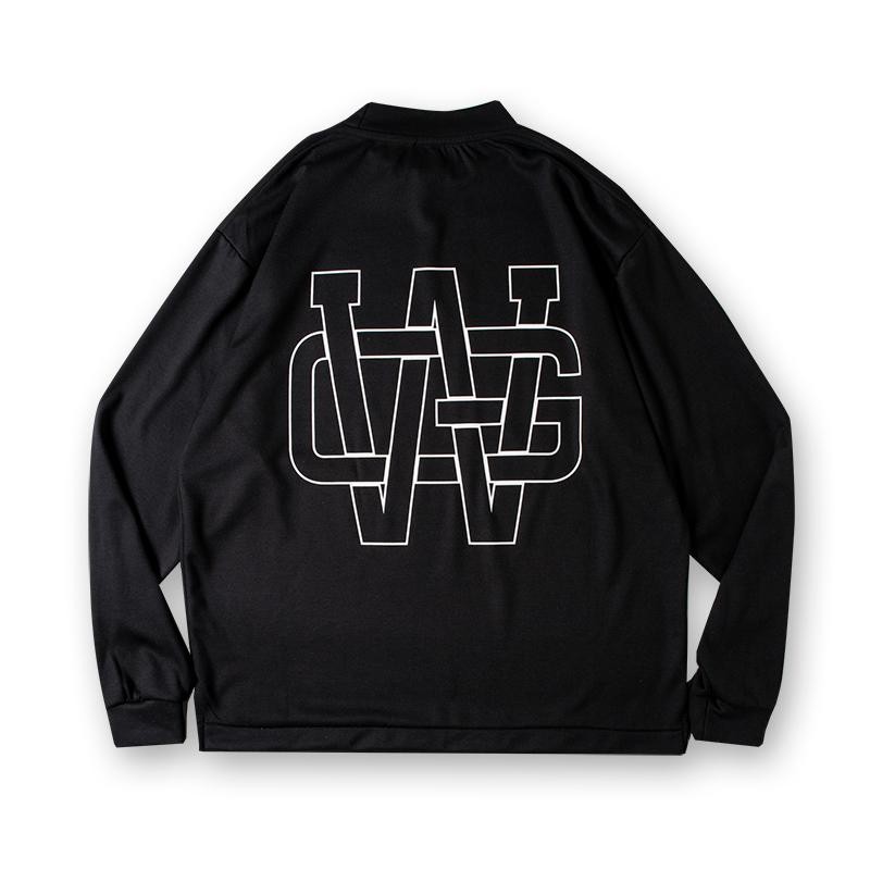 バンデル BANDEL ゴルフ モックネック WG COLLEGE LOGO L/S MOC ゴルフ