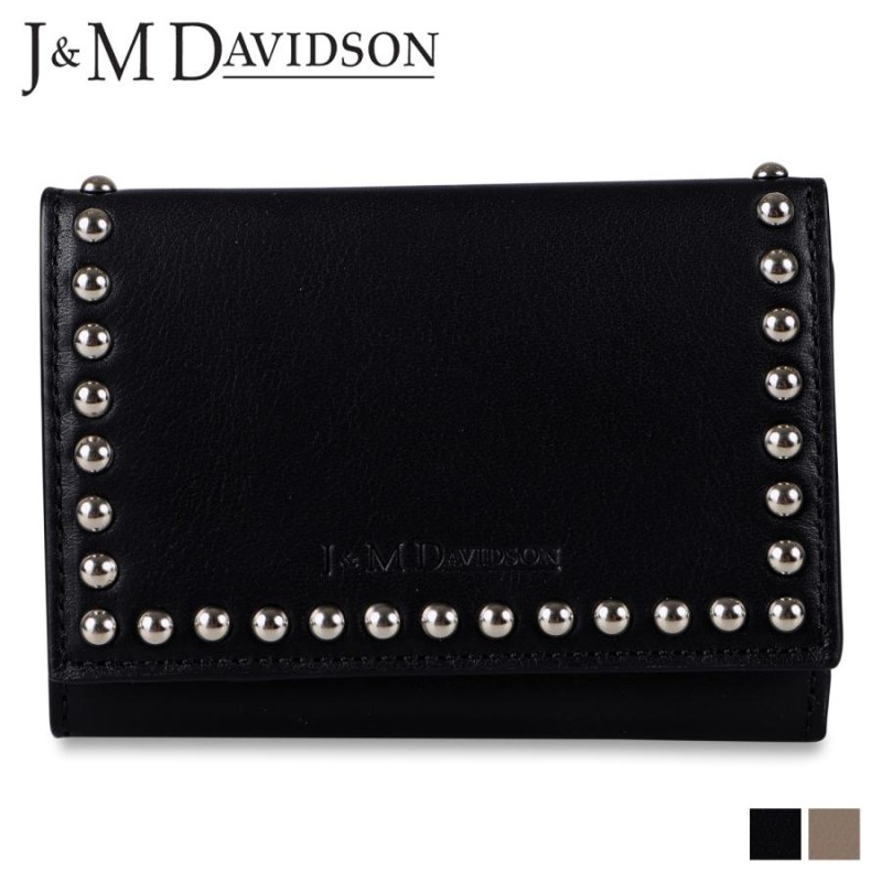 ジェイアンドエムデヴィッドソン J&M DAVIDSON 財布 三つ折り財布