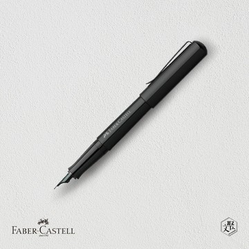 客製化刻字【Faber-Castell】HEXO 鋼筆-F尖 黑色(原廠正貨)