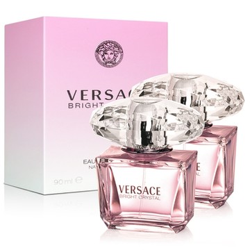 VERSACE 凡賽斯 香戀水晶女性淡香水90mlX2入