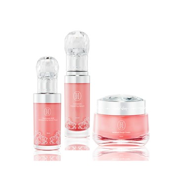 【星采保養品】極效保養3步組〈菁粹15ml*1+透白精華液30ml*1+水凝霜50ml*1〉