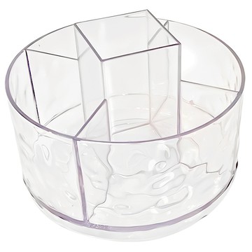 Winprice 旋轉化妝品收納架  1個  透明