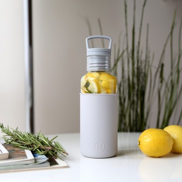 美國 HYDY 輕靚冷水瓶┃590ml 透明瓶-雲灰