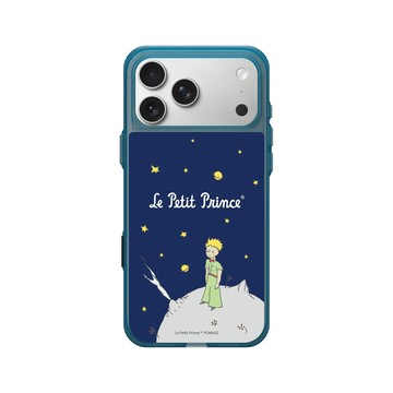 iPhone 17 Pro Max Clear (相機按鈕) 夜幕藍 - Le Petit Prince 小王子 - 小王子 - 書本封面