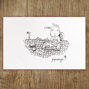 上杉采花 我們是好朋友 卡片 代寫 禮物 紀念日 情人節 代寫