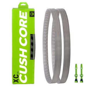 CushCore XC- Tire Suspension System- inserts with Tubeless Air Valves 29 inch