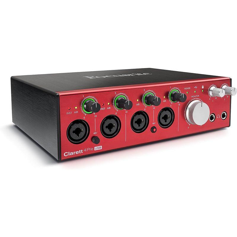 オーディオインターフェイス Focusrite フォーカスライト 18イン 8アウト CLARETT Pre USB 国内正規品