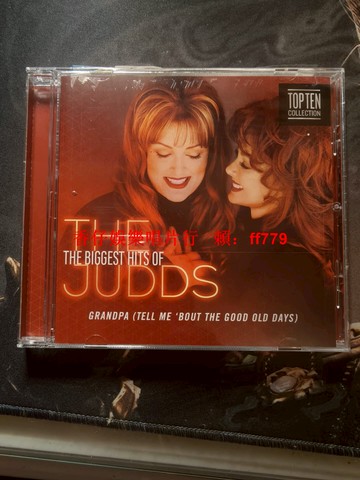 "歐美原版 Judds 《The Biggest Hits of》精選CD 鄉村音樂經典 包含Grandpa Tell Me等金曲 發燒音質 收藏級"