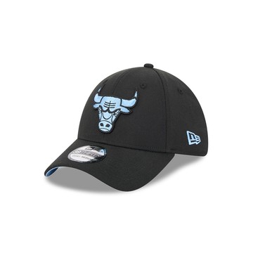 New Era 39THIRTY 3930 NBA SKY BLUE BLACK 棒球帽 公牛隊