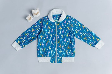 微領拉鍊外套-訂製 動物9 防曬 涼感 透氣 兒童