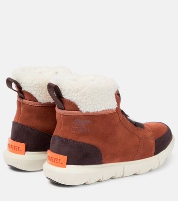 Sorel Explorer II suede snow boots