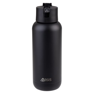澳洲 Oasis 三層磁吸陶瓷保溫瓶 1000ml (霧黑) 保溫杯 水壺 水瓶