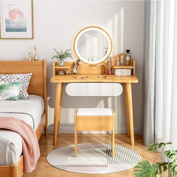 梳妝臺臥室現代簡約小型簡易化妝臺書桌小戶型極簡桌子女生化妝桌