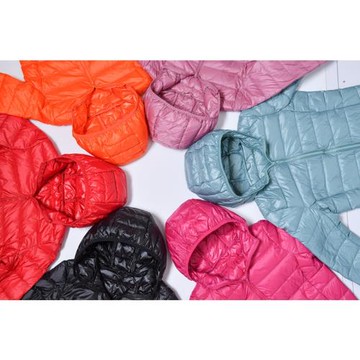 輕薄羽絨服女200斤加肥加大碼胖mm短款中老年超輕便超薄款媽媽特