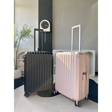 MARRLVE行李箱女日系粉色24旅行密碼箱子YKK拉鏈靜音萬向輪登機箱
