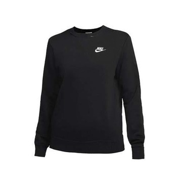 NIKE 女長袖圓領T恤-運動 上衣 休閒 慢跑