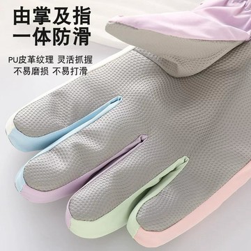 【保暖必備】冬季❄️加絨滑雪手套女士戶外騎車防風防寒保暖防水加厚觸屏運動手套