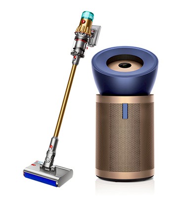 【多入採購超值組合】Dyson Purifier Big+Quiet Formaldehyde  強效極靜甲醛偵測空氣清淨機 BP04 (普魯士藍及金色)