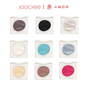 Joocyee 酵色單色眼影啞光細閃珠光閃片顯色霓虹亮片眼影盤