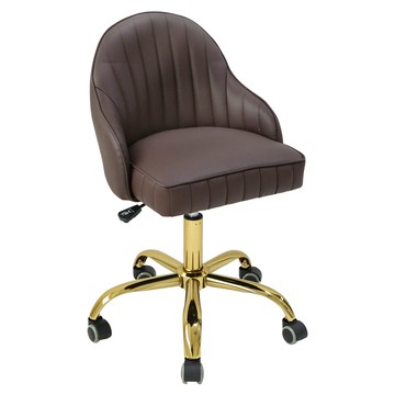 澄境 貓抓皮貝殼椅可升降棕色