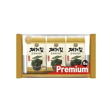 韓國順伊奶奶海苔原味6包入