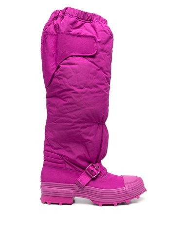 CamperLab - Traktori padded boots - unisex - Recycled Cotton/Rubber/Fabric - 36 - Purple
