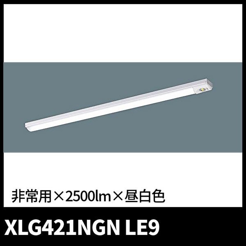 パナソニック XLG421NGN LE9 LEDベースライト 非常用照明器具 40形