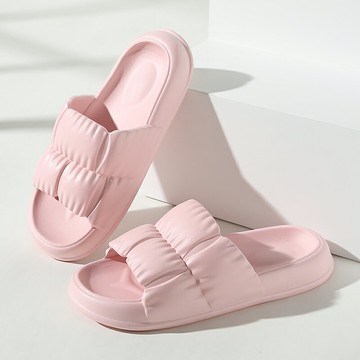 踩屎感涼拖鞋女士厚底外穿夏天家用室內居家居防滑浴室洗澡情侶男