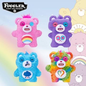 【FUGGLER】放克牙寶/牙齒怪 9吋 彩虹熊系列 娃娃玩偶(隨機出貨)【墊腳石】Care Bears