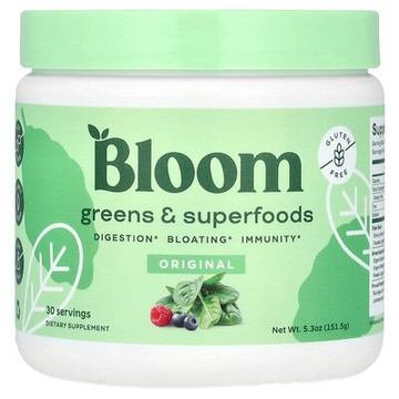 Bloom, 果蔬和 SuperFood，原味，5.3 盎司（151.5 克）
