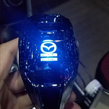 【台灣寄出】汽車改裝感應發光LED檔把頭 水晶排擋頭 排擋頭 排檔桿 發光檔把 LEXUS 豐田 馬自達 排檔桿套