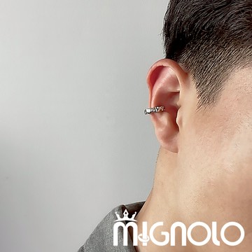 MIGNOLO💫破碎肌理耳骨夾｜個性耳夾 超百搭 耳骨夾 冷淡風耳夾 高質感耳夾 設計 百搭