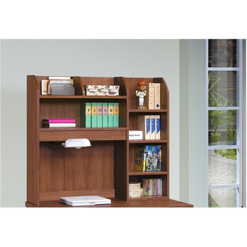 AS DESIGN雅司家具-卡里3.2尺柚木色書桌上座-96x22x90cm