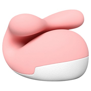 ANTIAN 小鯨魚記憶棉學生午睡枕  粉色  20 x 18 x 15cm