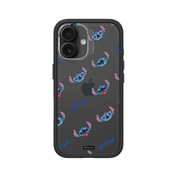 iPhone 16 Mod NX 黑 - 迪士尼-史迪奇 Disney Stitch - 史迪奇 Stitch - Cool Pattern
