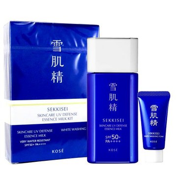 KOSE 高絲 雪肌精輕水感UV防曬乳組 (公司貨)(60g+20g/60g+10g)
