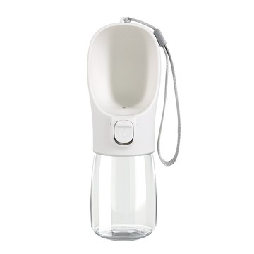 JohoE 嚴選 寵物外出一鍵出水飲水瓶300ml-顏色隨機(飲水器/喝水器/餵水器)
