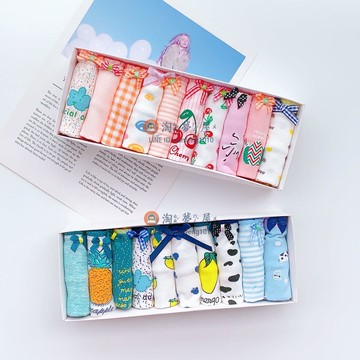 兒童內褲十條裝純棉襠部卡通學院風內褲水果少女內褲女士【淘夢屋】