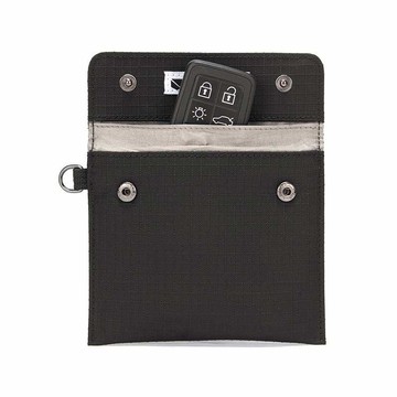 RFIDsafe 靜音晶片防側錄 汽車鑰匙包 #10990 黑色