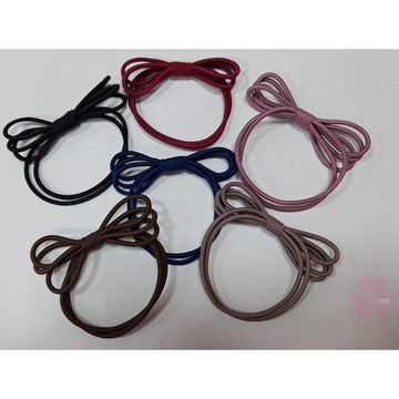 (廠拍現貨)蝴蝶結造型髮束_6入🧑‍🏫亂GO天堂(00008)
