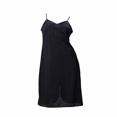 ペチコート ワンピース 90cm ロング スリップ 下着 吸汗速乾 静電気防止 シンプル ブラック Mサイズ 通販 Lineポイント最大get Lineショッピング