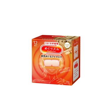 日本花王_蒸氣感舒緩眼罩12P檜木清香