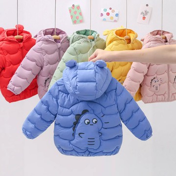 秋冬兒童羽絨棉服嬰幼兒棉衣加厚寶寶外套男女童棉襖小孩冬裝衣服鑫弘-萌寶童裝