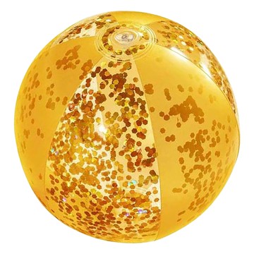 Bestway 亮片沙灘球  41cm  顏色隨機 金色  1個