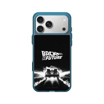 iPhone 17 Pro Max Clear (相機按鈕) 夜幕藍 - Back to the future - Back To The Future B&W
