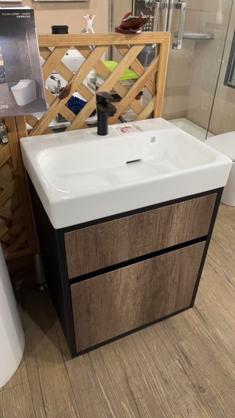 【麗室衛浴】美國kohler K-96120T-1-0 60cm臉盆 +精緻面盆置物櫃 / 另售K-96121T-1-0 90cm臉盆